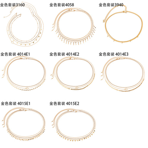 European and American cross-border jewelry, sexy stacked metal chain body chain, heart sequin claw chain, rhinestone multi-layer waist chain