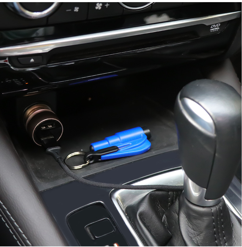 Car window breaker car multi-function safety hammer one second broken window car self-rescue escape artifact carry-on smashing glass