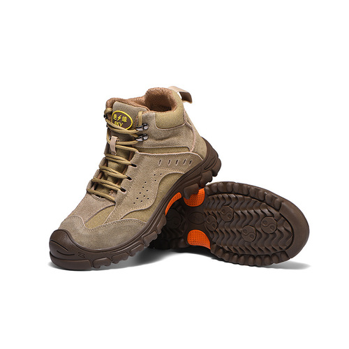 Labor protection shoes are anti-smash and puncture-proof, mid-top safety shoes for men and women for all seasons, and welding boots are anti-spark and hot.