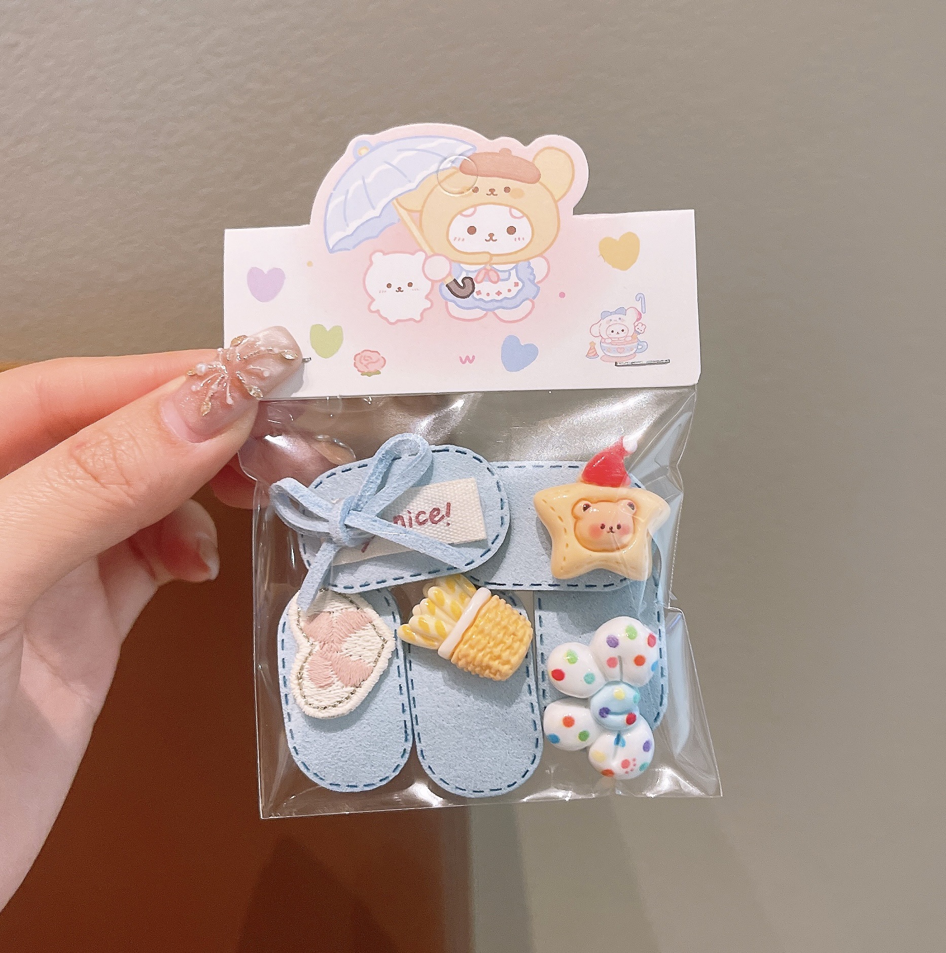 Tejido coreano para niños cabello arco adorable adornamiento de cabello para niños niñas tarjeta de cabello BB clips baby towel