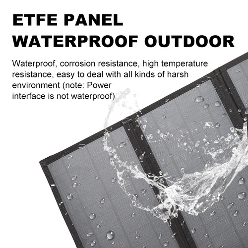 太阳能板充电手机太阳能折叠包18V60W太阳能户外储能便携充电板