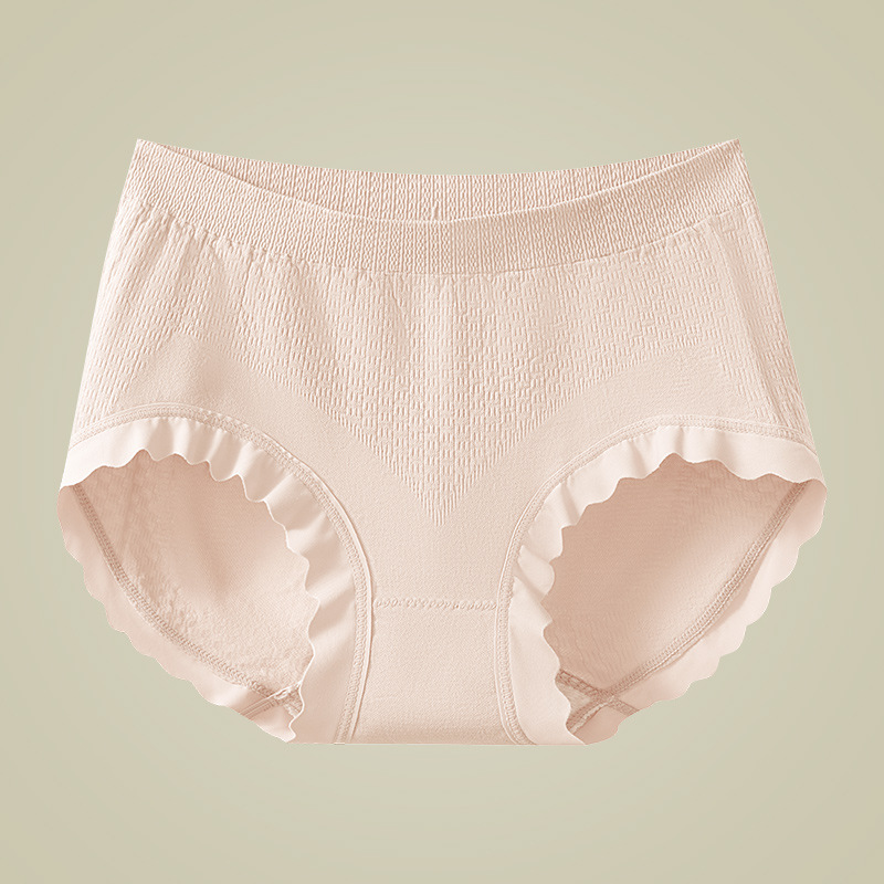 Ropa interior de mujer, entrepierna de algodón puro para mujer, borde de encaje antibacteriano, nalgas cómodas, pantalones cortos de niña, nuevo estilo, refrescante
