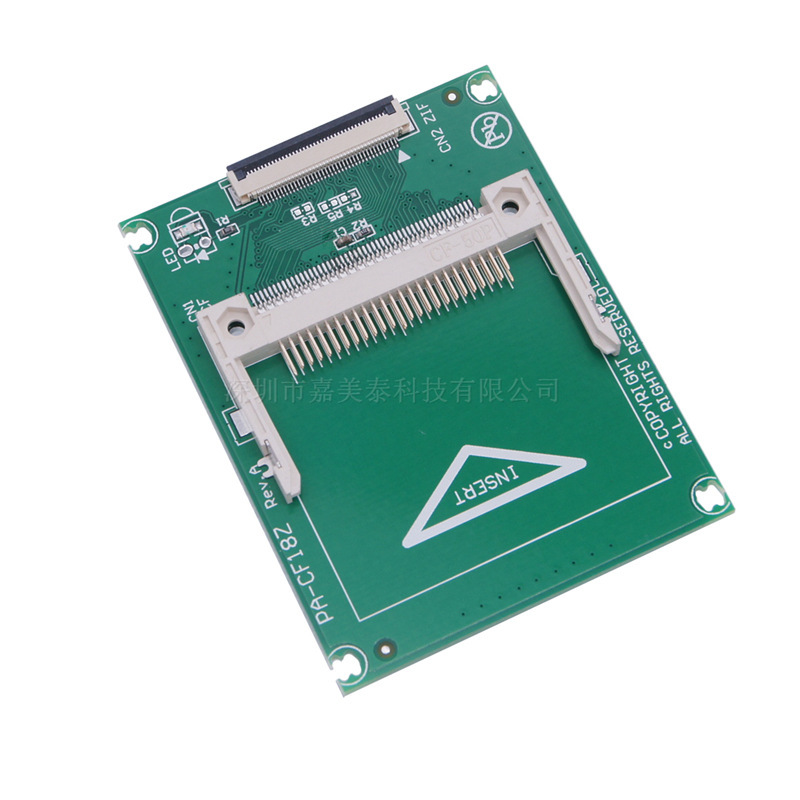 The new CF transfer ZIF/CE40 pin hard disk interface conversion card CF memory card reader conversion expansion 40pin