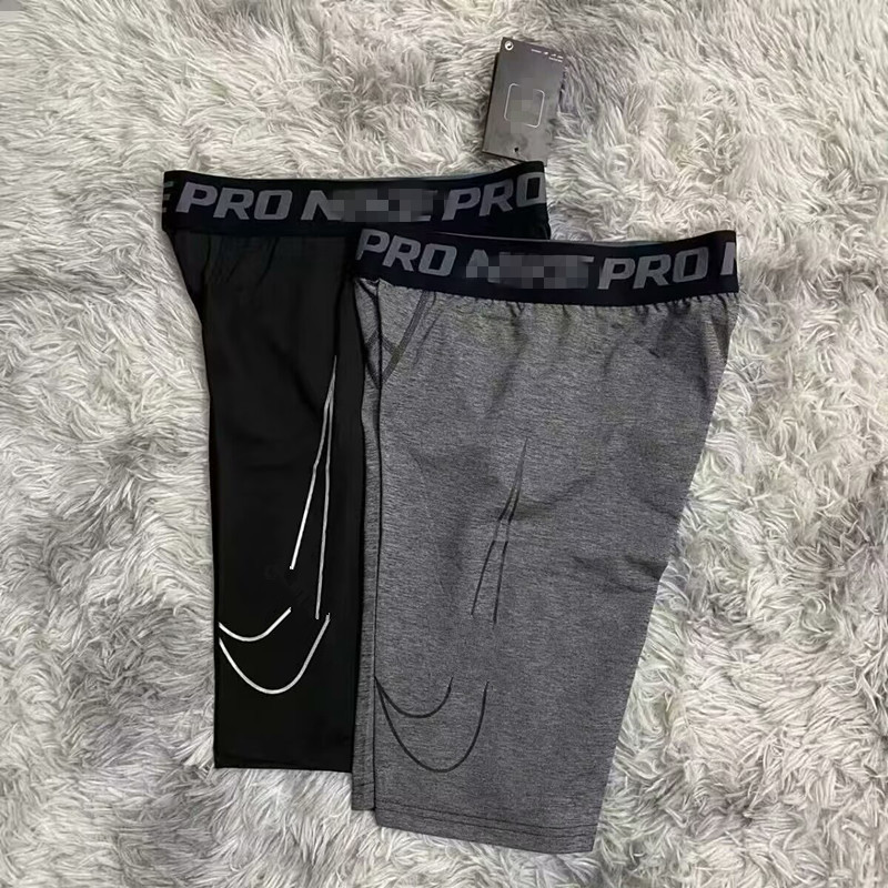 Summer Shorts, Tight-Fitting Pants, Five-Point Sports Underwear, Compression Pants, Men's Running Track and Field High-Elastic Training Pants, Quick-Drying Shorts