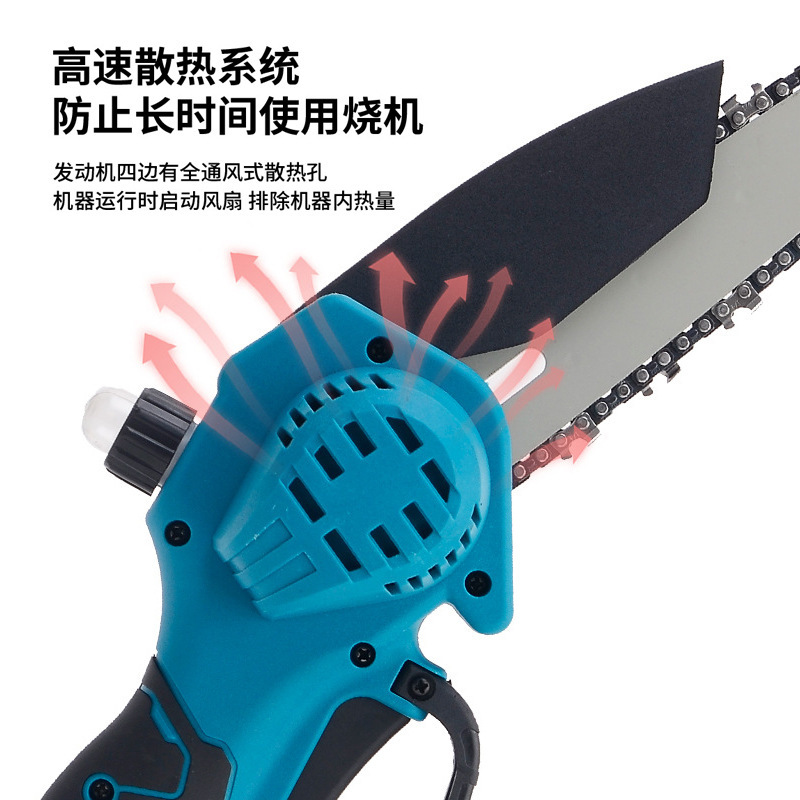 クロスボーダー電動リチウム電動のこぎり 6inch 小型片手のこぎり 21V 充電式ミニ電動のこぎりハンドヘルド伐採のこぎり剪定のこぎり|undefined