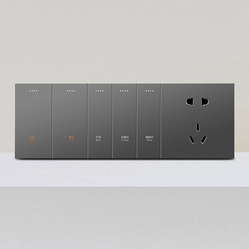 Doodle Smart ZigBee Zero Fire Smart Switch 86 Type Voice Control APP Control Linkage Smart Home