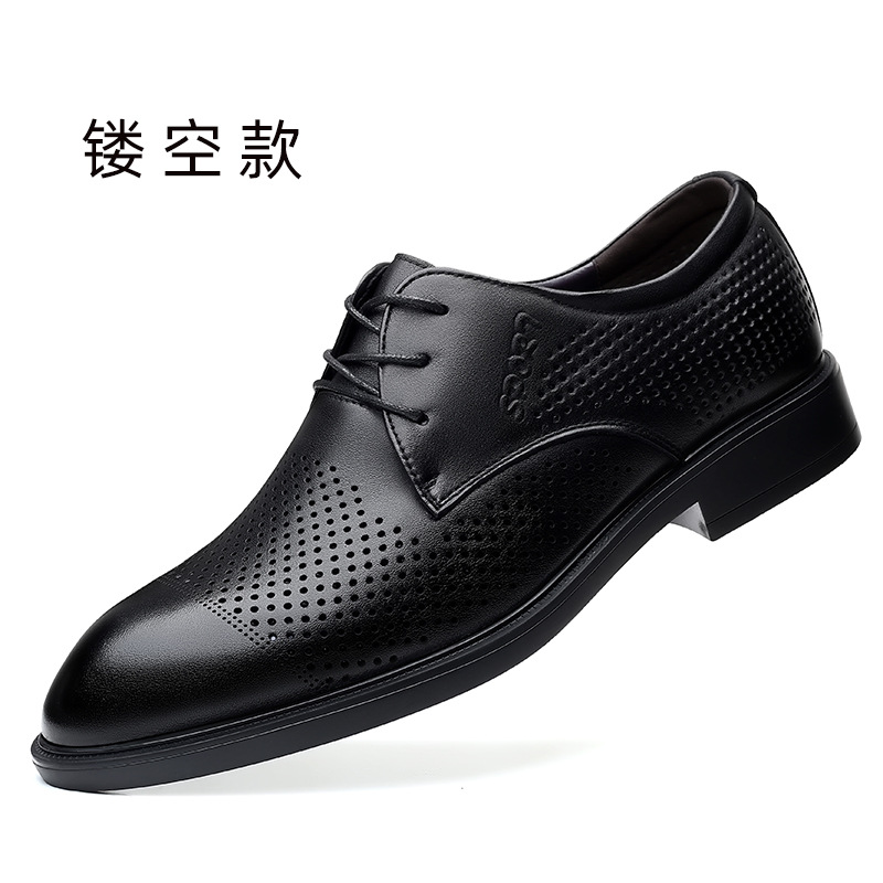 Chaussures homme en cuir véritable - Ref 3445792 Image 7