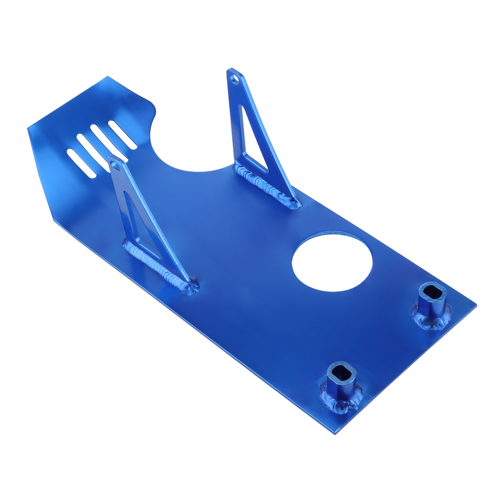 GOOFIT Motorcycle Accessories Blue Dirt Bike Engine Guard Modified Parts