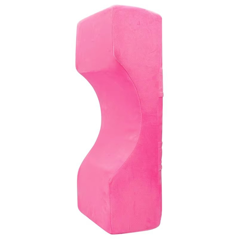Venta al por mayor pestañas belleza sueño almohada tatuaje cuello protección consola injerto pestañas especial Workbench almohada en forma de U