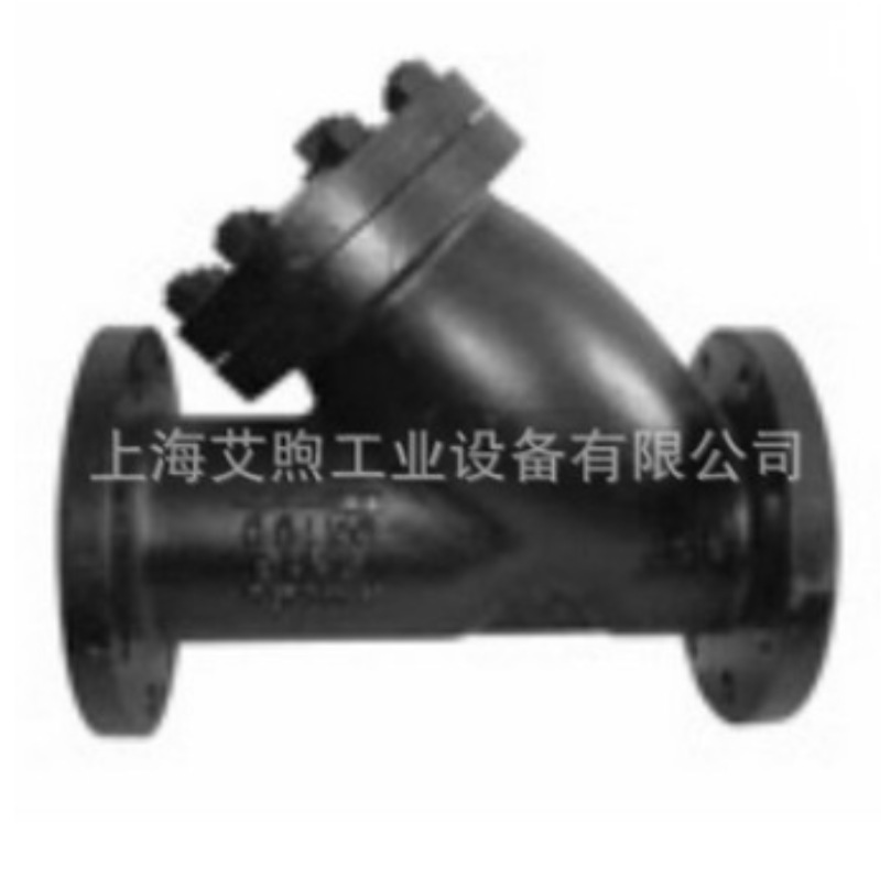 GL41/GL11给排水管式螺纹连接Y型铸铁过滤器SY-40法兰式Y型过滤器