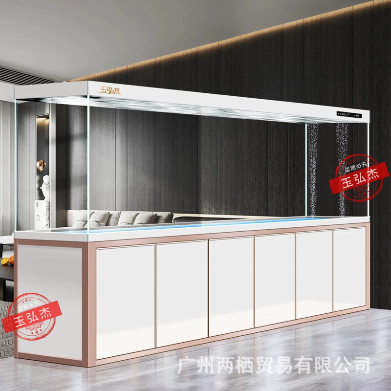 Фильтрация дна аквариума без трубы Супер белое стекло эко-аквариумная гостиная бытовая посадка большой экран перегородки