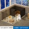 [Training to the toilet] Black One Hall and One Guard