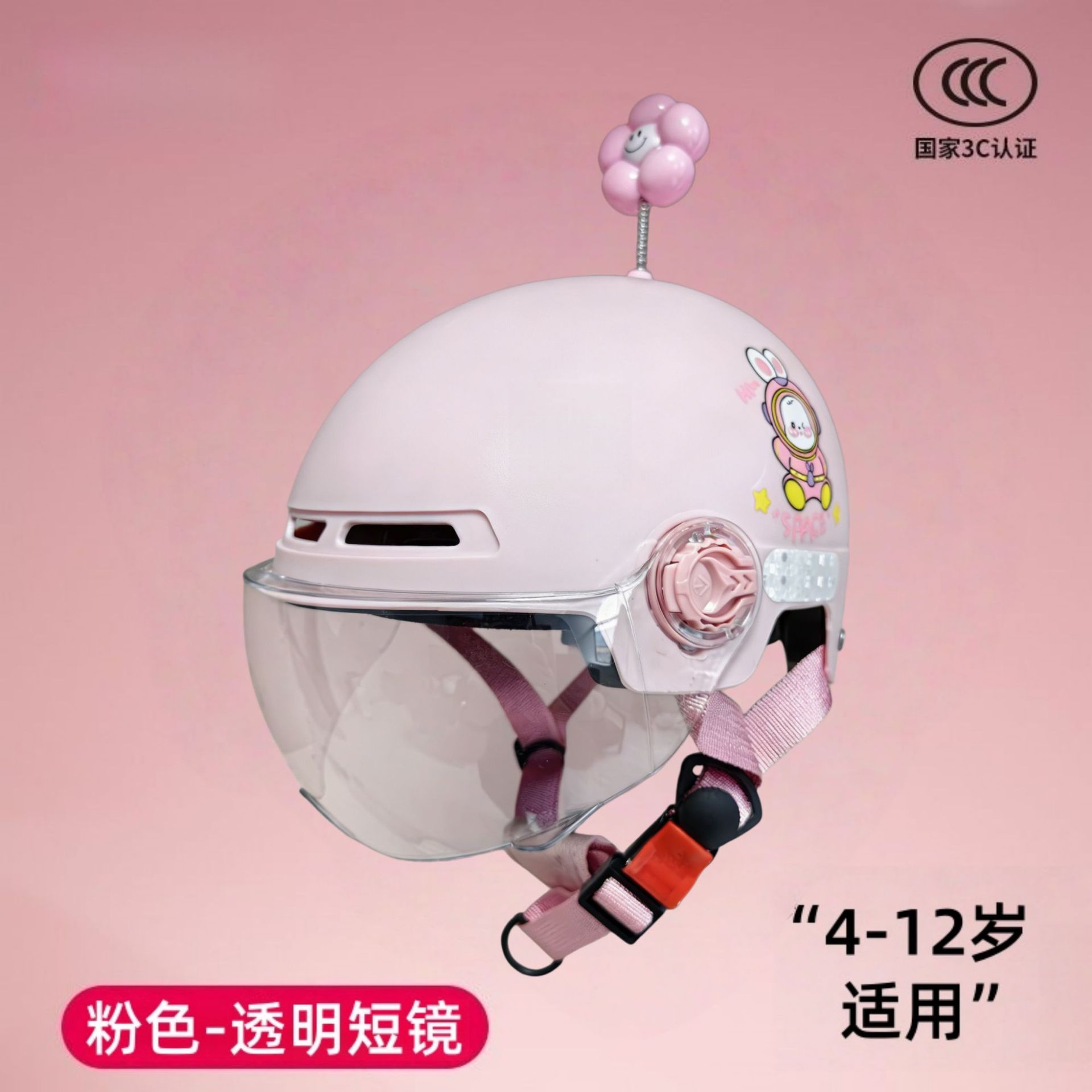 Nuevo certificado nacional 3c para vehículos eléctricos cascos para niños, niños y niñas, medio casco de verano, 4 - 12 años de edad, casco de seguridad ligero