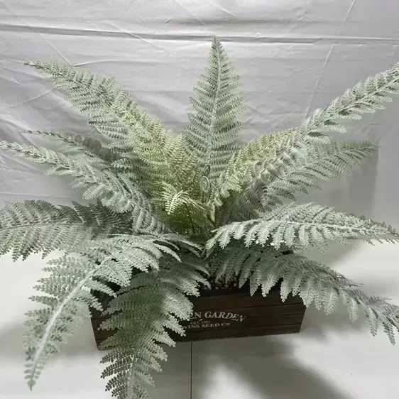 15叶波斯草 仿真花 仿真波斯蕨草 仿真花仿真植物墙工程用叶