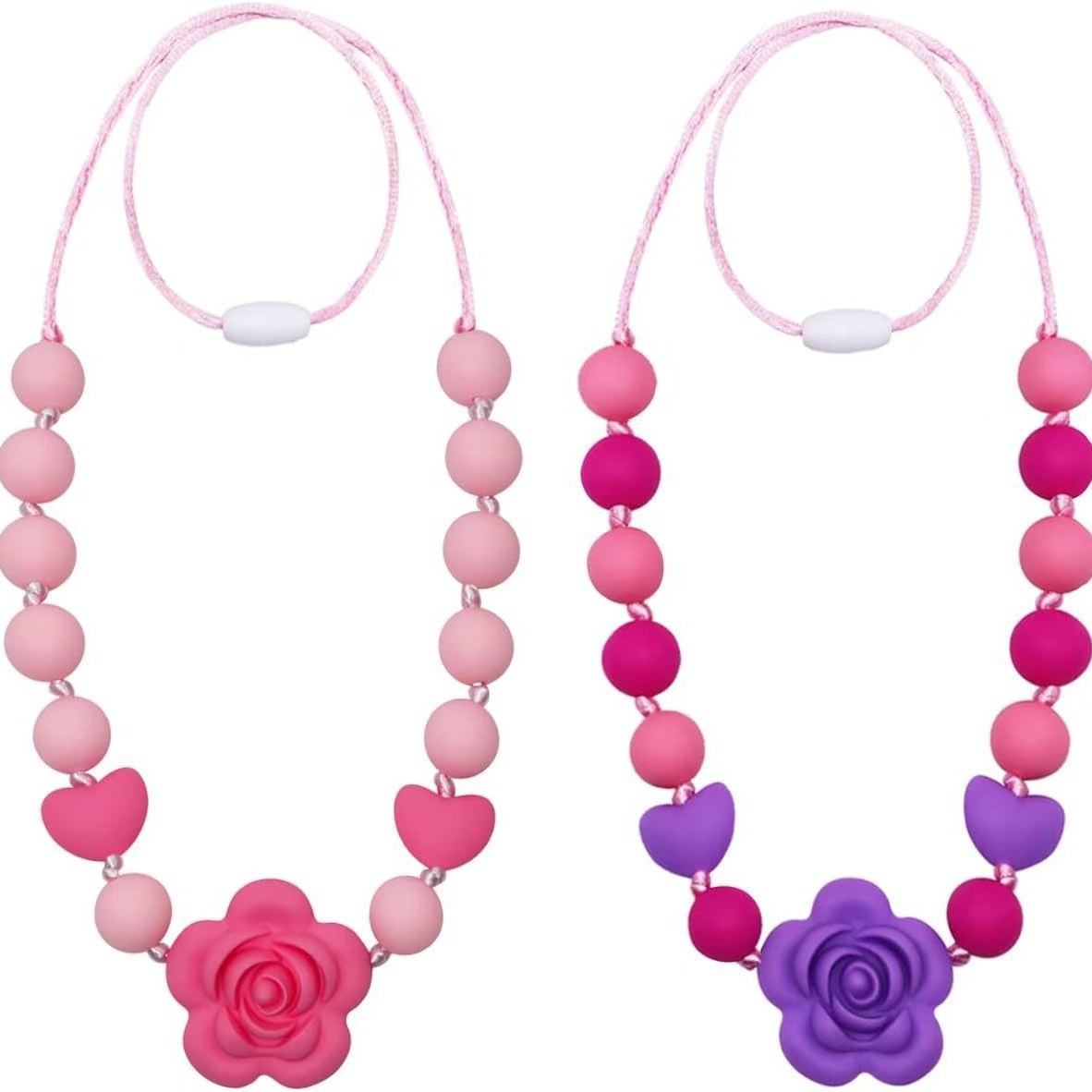 Children's silicone necklace for adults
