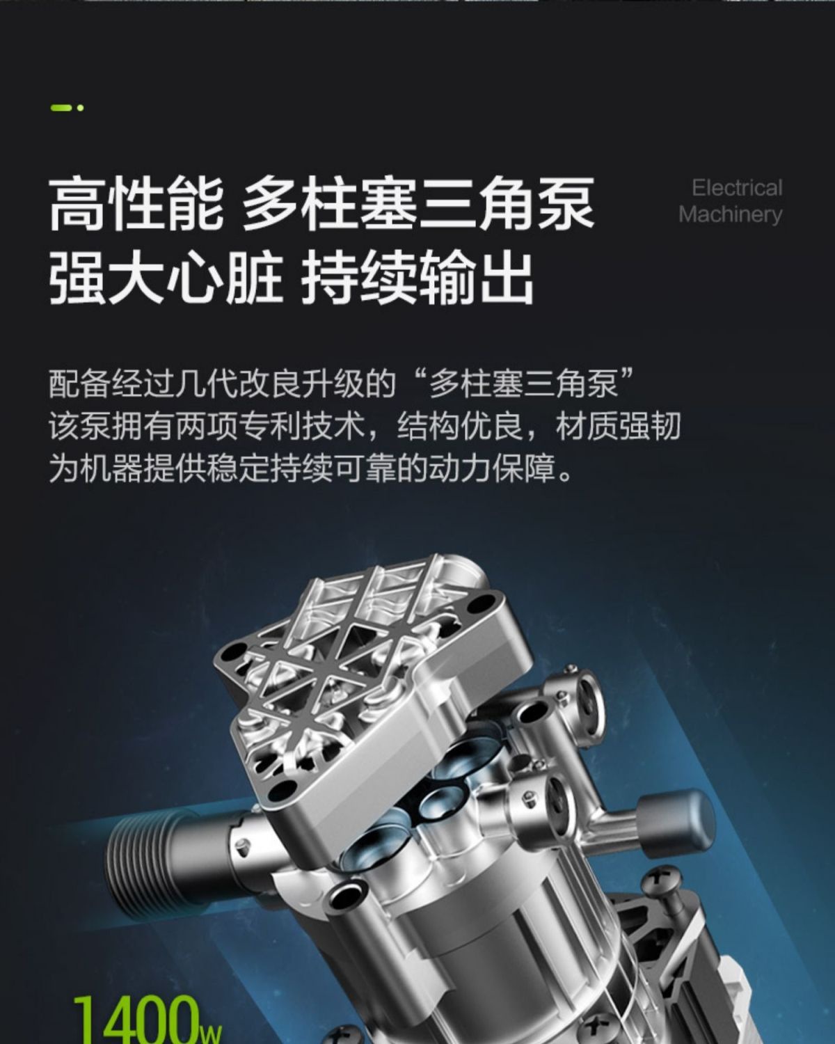 Greenfield Pufferfish Ultra-High Pressure Car Washer Household 220V Water Pump Fully Automatic Cleaning Machine Water Gun High Power Handy Gadget