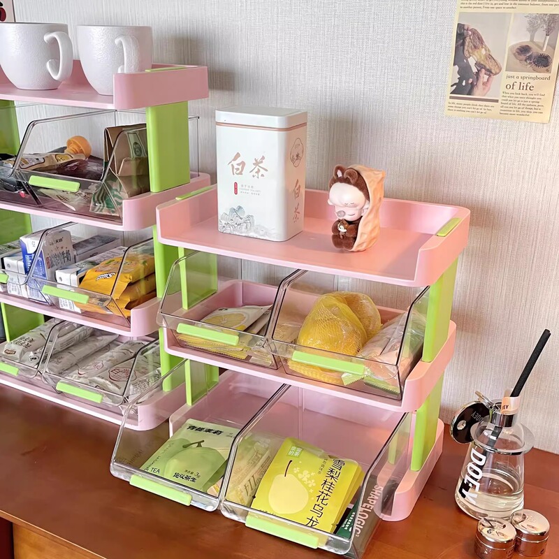 书桌置物架学生宿舍桌面化妆品收纳层架家用多功能多层收纳神器|undefined