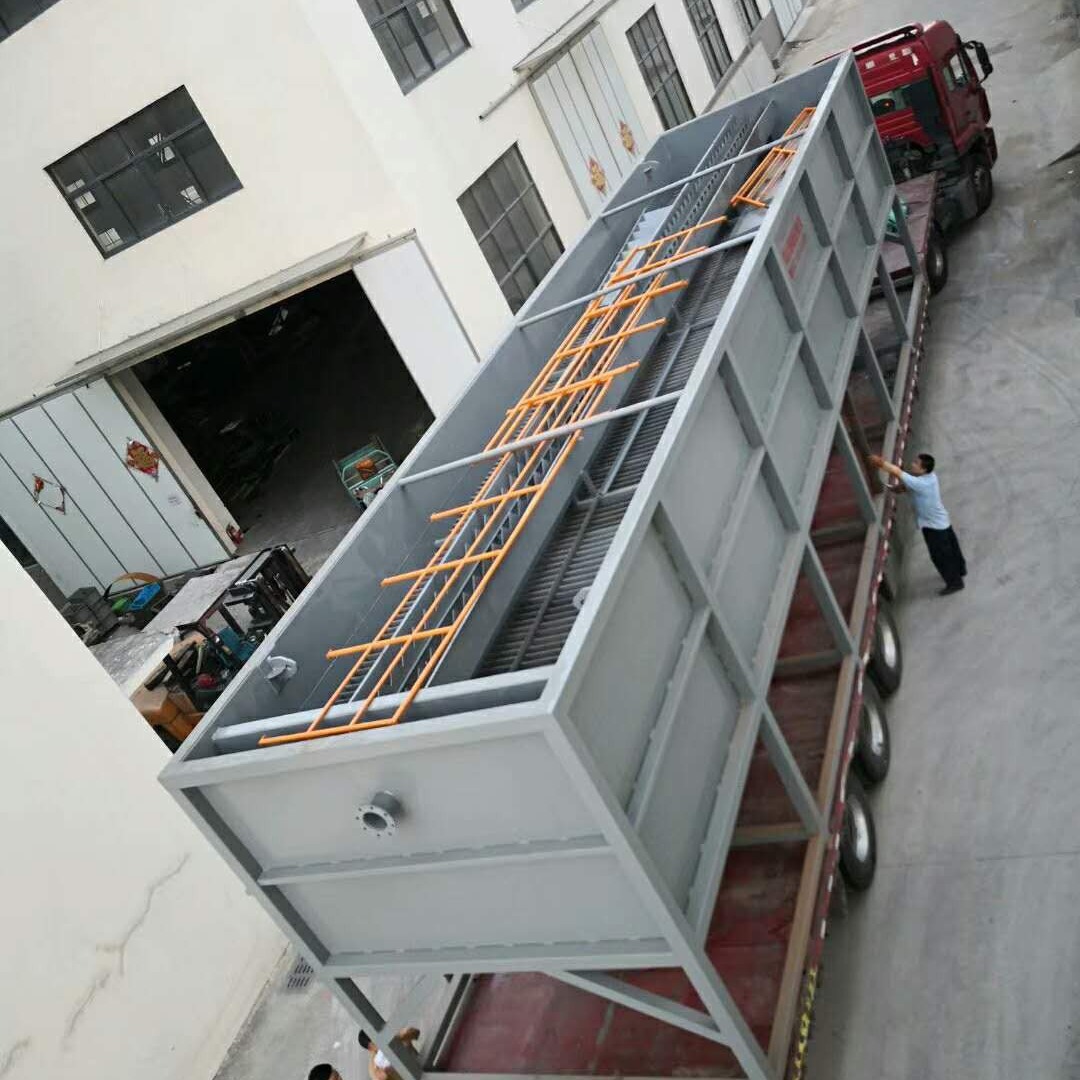 沉淀池斜管沉淀竖流式沉淀池厂家直销出水清澈