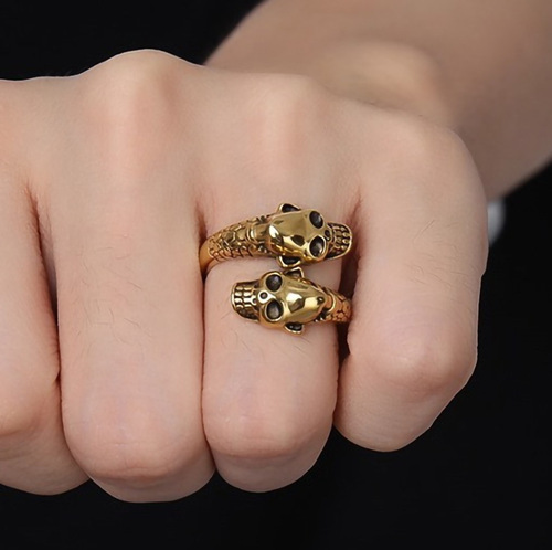 Trendy brand rings, simple wholesale, retro distressed rings, classic and fashionable, couple’s fingertip accessories