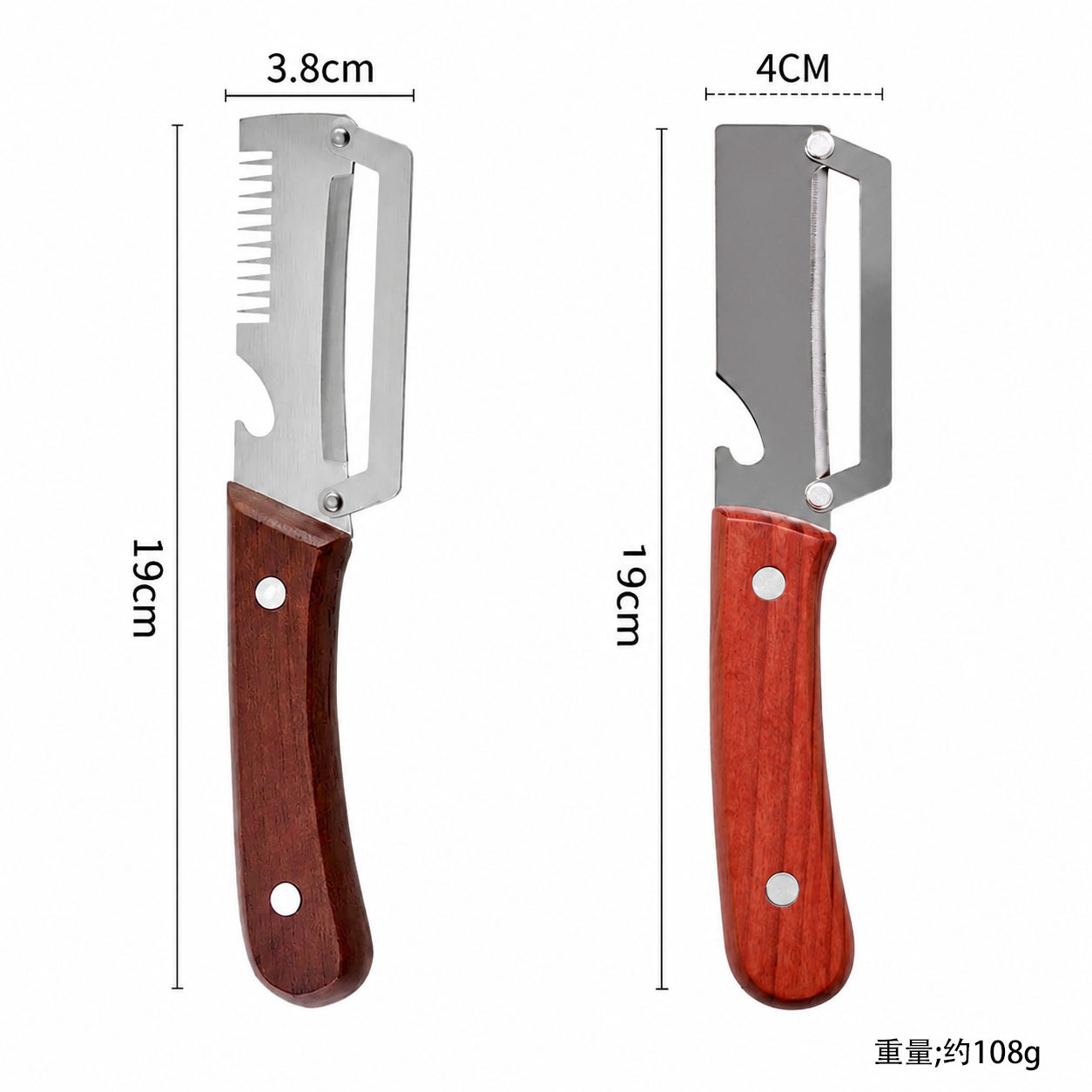 cuchillo de acero inoxidable cuchillo de cocina raspador casero raspador mango antideslizante raspador de calabaza de piel gruesa calabaza verduras melón image 11