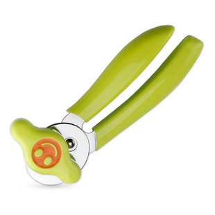 Factory Direct stainless steel multifunctional powerful can opener smiley face bottle opener kitchen household can knife