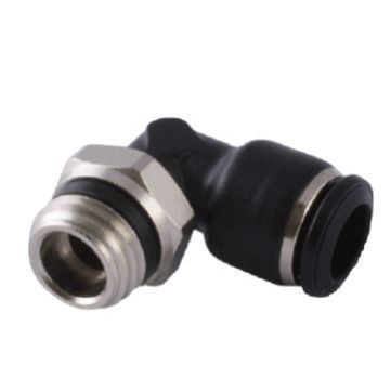 意大利 安耐AIGNEP 旋转外螺纹设备直角快插接头 (通用短锥)55111