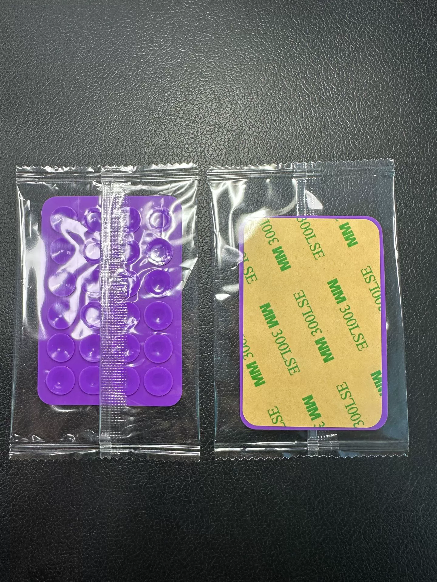 Silicone Phone Holder Pad — Double-Sided Non-Slip Rectangular Adhesive Grip, 8×5.5×0.25 cm