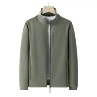 Shannuo Soft Shell Jacket, Мужская ветрозащитная уличная непромокаемая весенне-осенняя зимняя альпинистская куртка больших размеров, однослойная деловая куртка