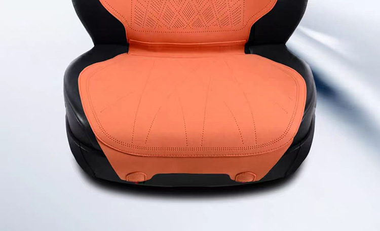 Car Seat Cushion Universal Imitation Suede Breathable Saddle Cushion Technology Leather Half-Pack Seat Cover Four-Season Seat Cover Autumn and Winter