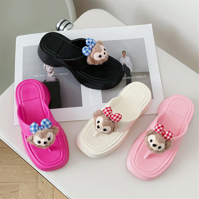 mule wedge heel platform
