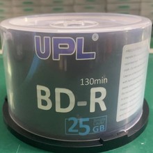 批发蓝光光盘BD-R 大容量25GB 50片桶装空白光盘