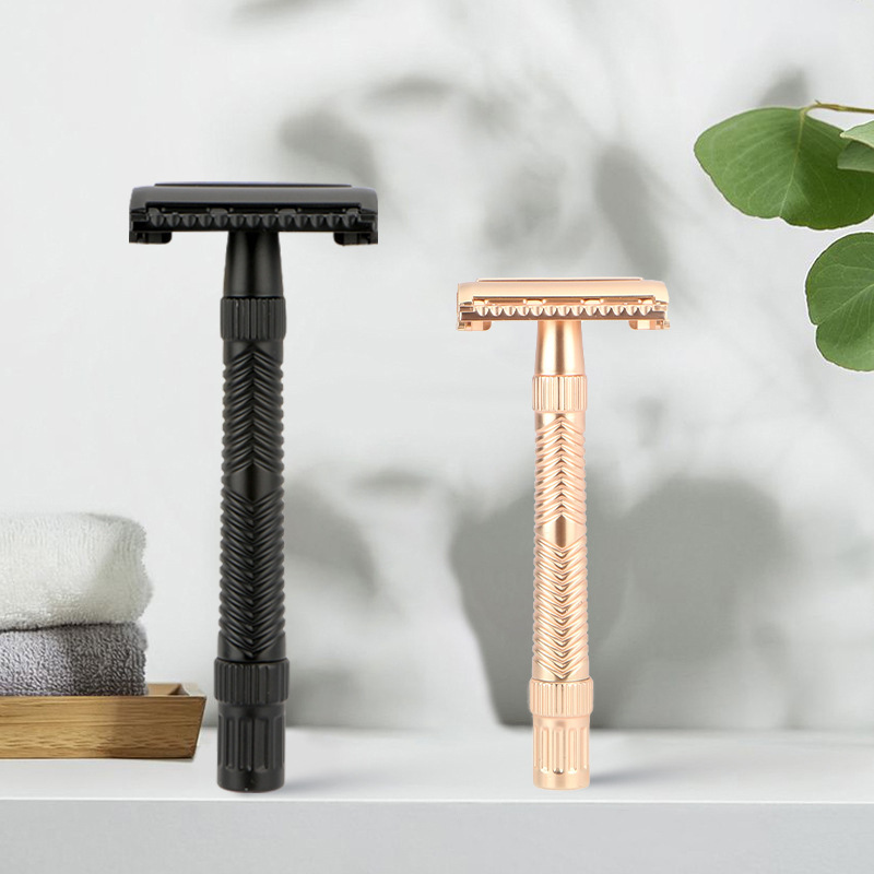 Batch of Double-Edged Razor Blades, Standard Carbon Steel Sharp Industrial Safety Razor Straight Razor