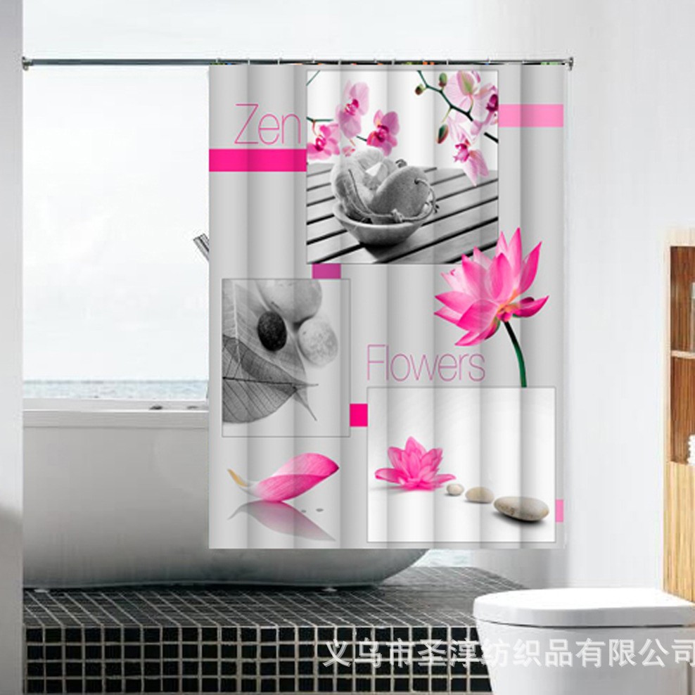 Cortina de puerta decorativa de tela de estilo europeo ins partición de impresión del hogar inodoro media cortina de puerta dormitorio sala de estar doble cortina de puerta abierta