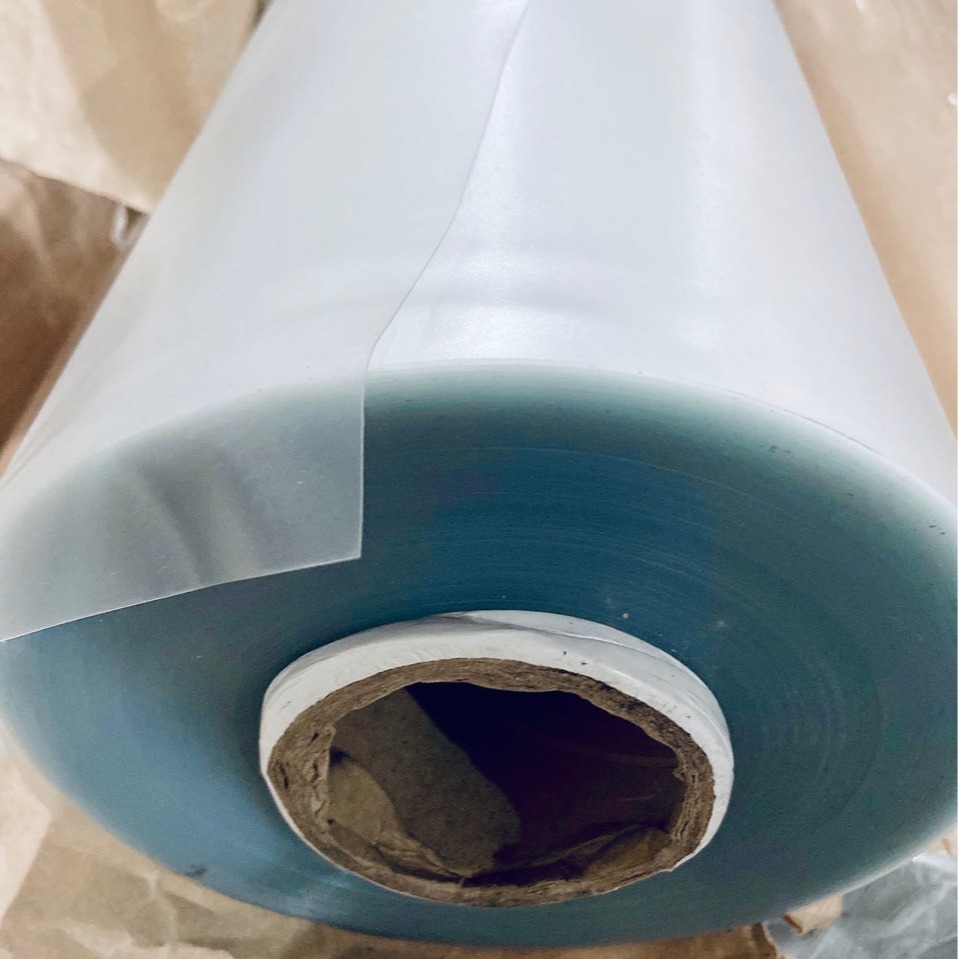 Suministro de PVC esmerilado semitransparente esmerilado plano esmerilado de doble cara es adecuado para bolsos, bolsas, etc