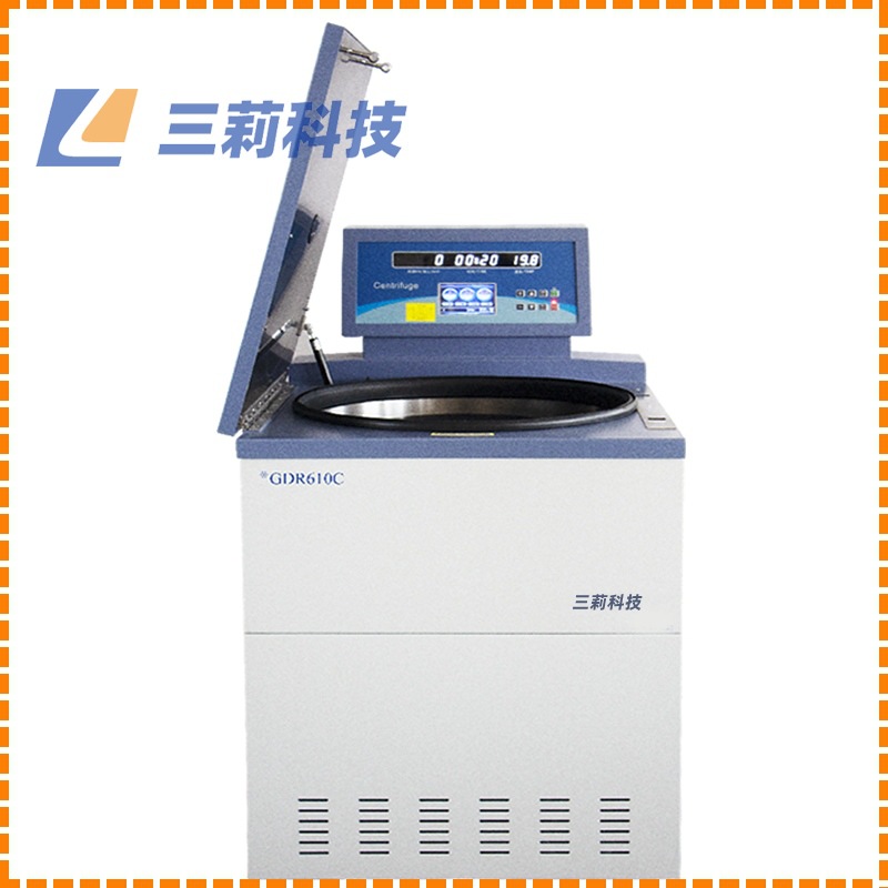 智能控制大容量高速冷冻离心机 10000rpm 6×1000ml 转子自动识别