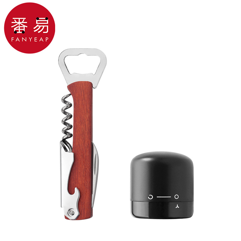 업그레이드 된 나무 손잡이 + 미니 와인 마개