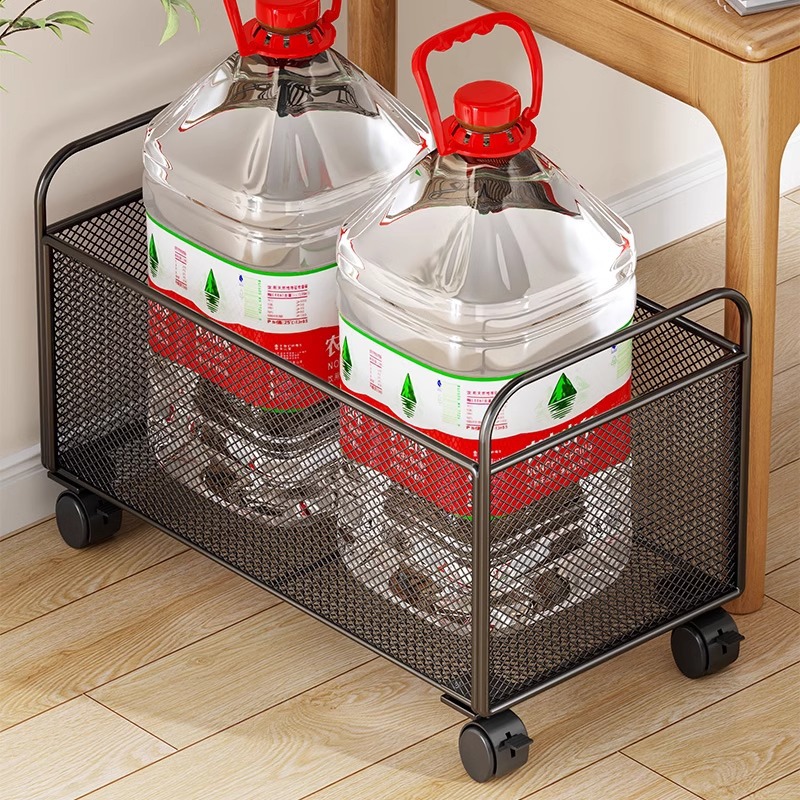 Caja de almacenamiento de libros Cesta de almacenamiento de libros extracurriculares móviles debajo del escritorio Caja de almacenamiento de libros