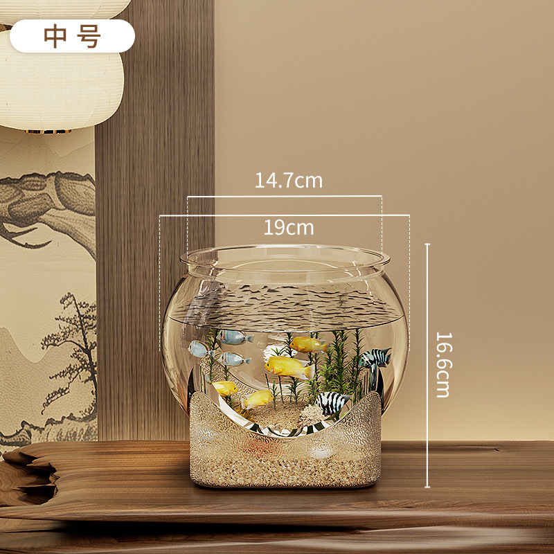 Tanque ecológico de mesa médio [com base]