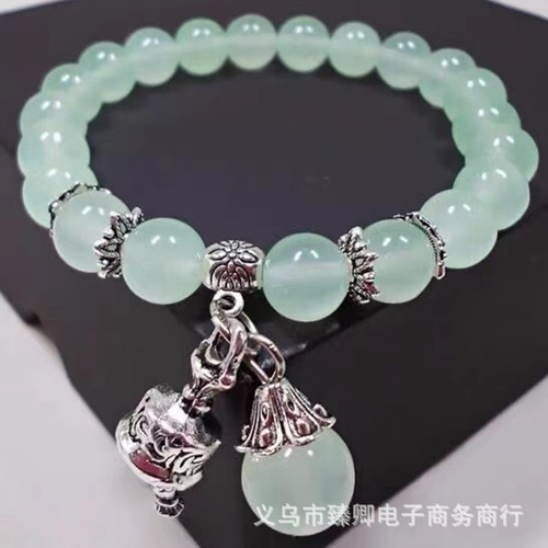 Birthday gift for women, crystal bracelet, imitation agate stone bracelet, ethnic style, lady's Valentine's Day gift, live broadcast gift