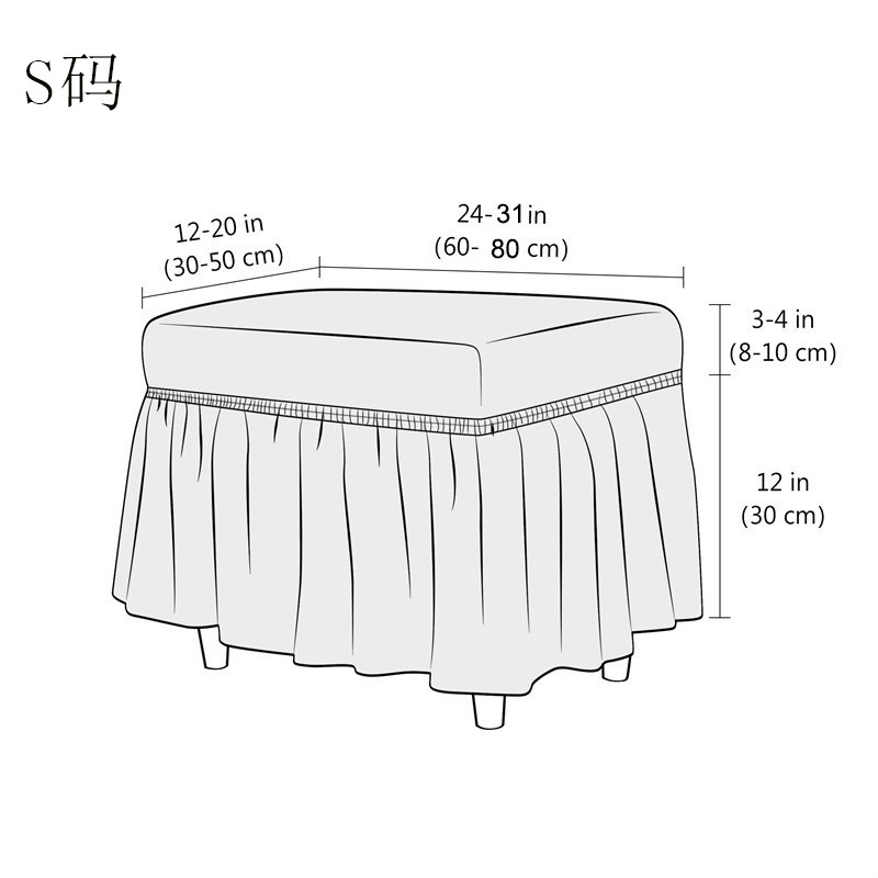 Housse de canapé élastique européenne lavable protège fauteuil_voghion.com