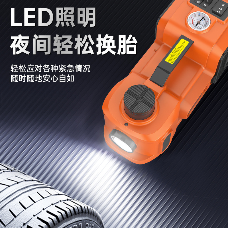 Gato Hidráulico Eléctrico para Automóvil 12V 3 en 1 Eléctrico para Mantenimiento Automotriz image 5