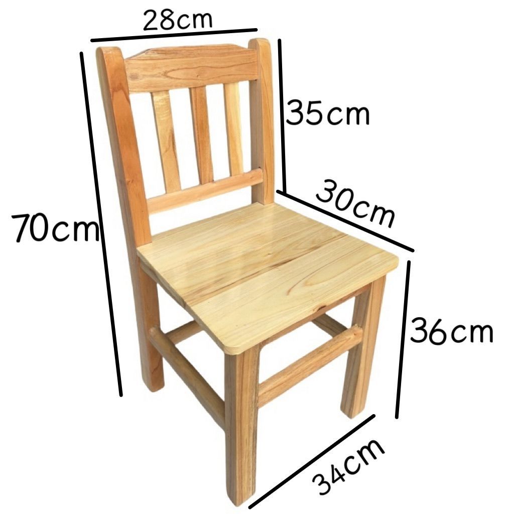 Country Solid Wood Chair Student Adult Back Chair Adult Children Old-Fashioned Kindergarten Small Chair