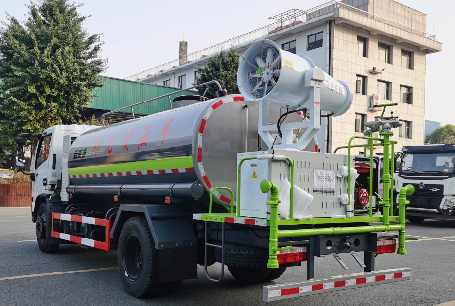 New Energy Dongfeng Dolica 9-Ton Multi-Functional Greening Dust-Suppressing Sprinkler Truck Factory Direct Sales National Vi Greening Sprinkler