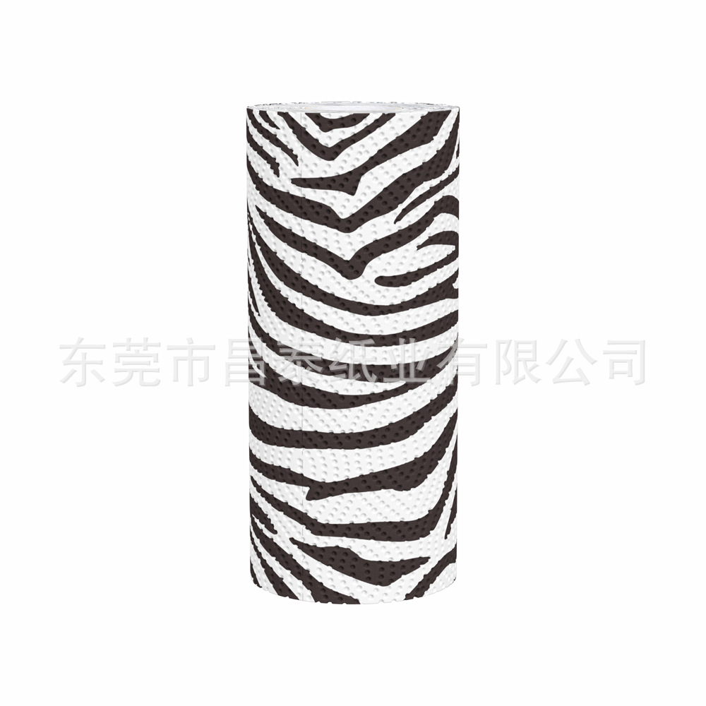 Toalla de Papel en Rollo para Cocina de 3 Capas en Pulpa de Madera Absorbente para Navidad image 17