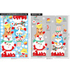 Christmas decorations, nail decoration, glossy sticker, electric stickers for elderly