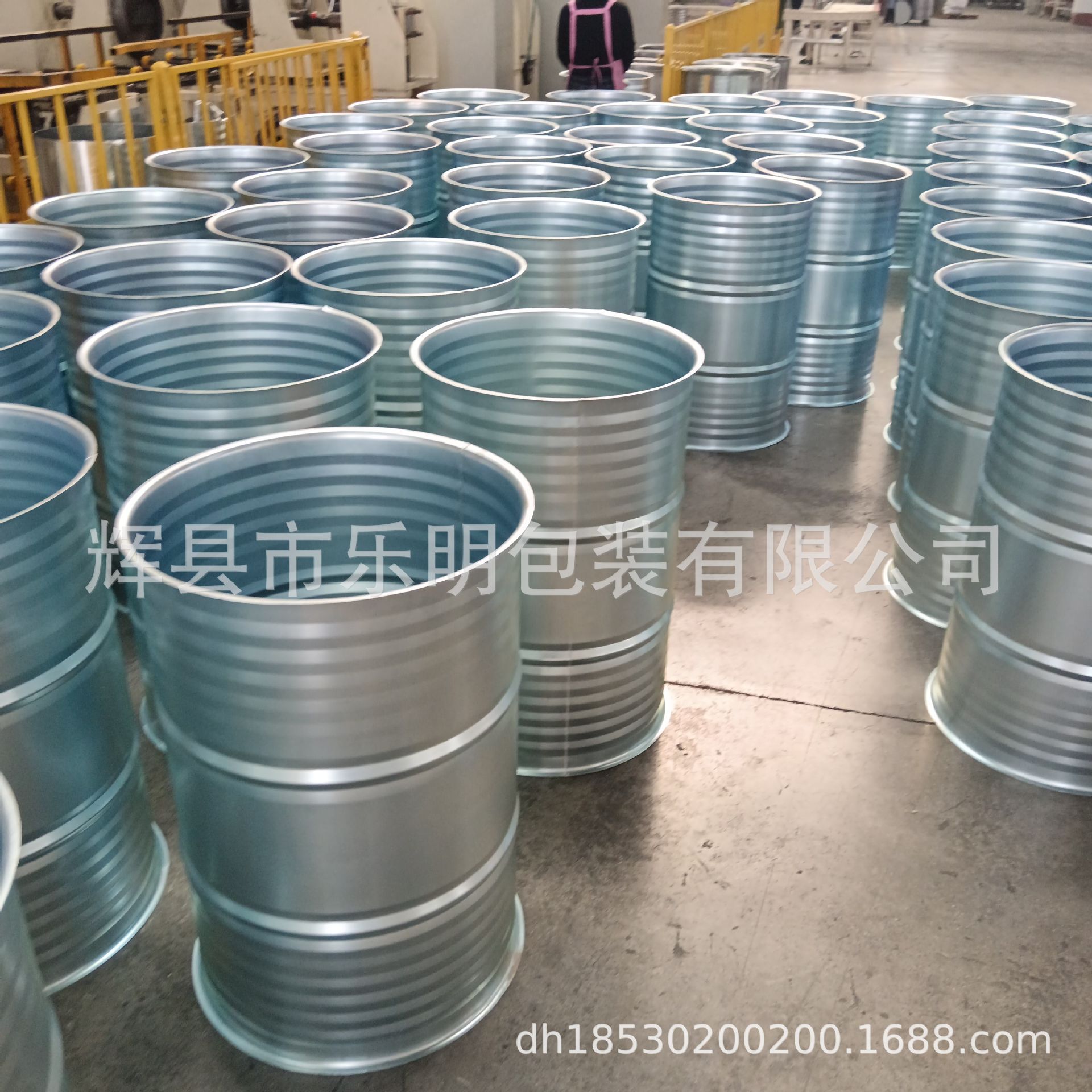 全新208L闭口冷镀锌铁桶  220L小口冷镀锌铁皮桶 1688行选家
