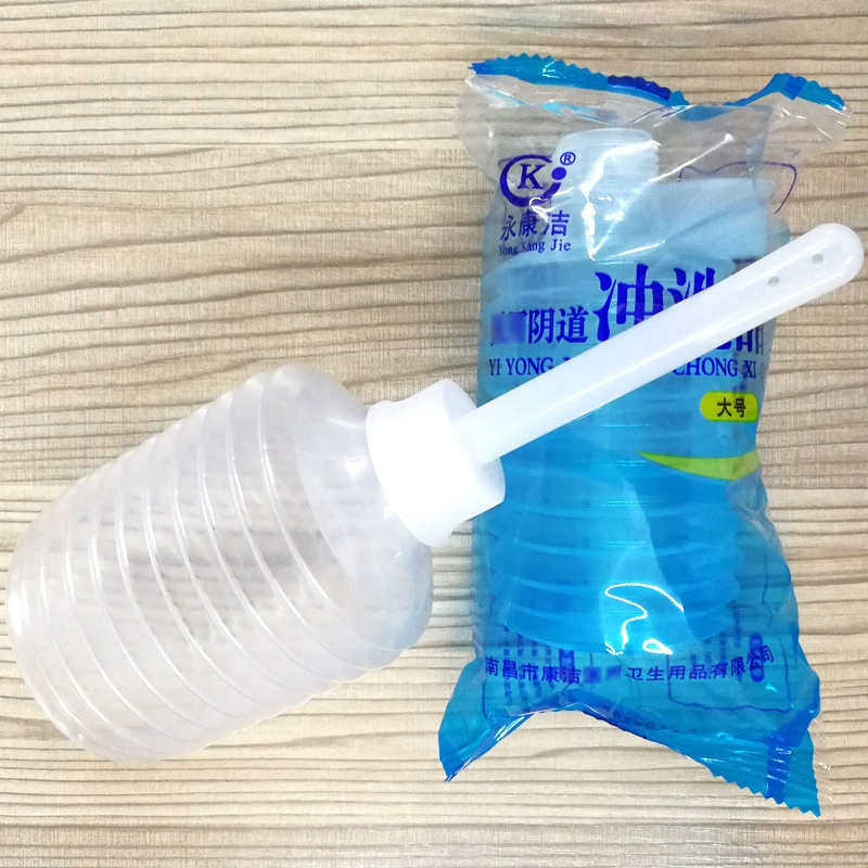 Yongkangjie одноразовый вагинальный ирригатор для женского ухода, гинекологическая чистка от воспалений, клизма с 8 отверстиями, гигиена интимных частей, бытовая техника
