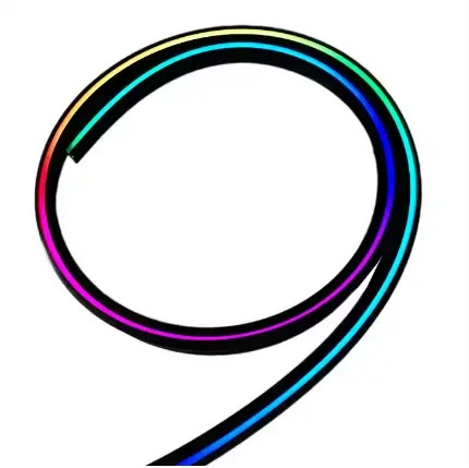 Новый автомобиль лобовое стекло атмосферный светильник центрального управления приборной панели используется силиконовый фонарь фонарь USB