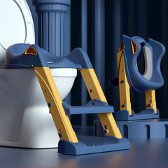 Children's toilet baby ladder toilet seat children's ladder toilet household folding toilet seat wholesale