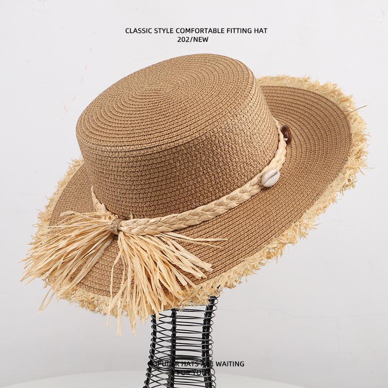 Gran Bretaña retro sombrero de paja panameño sombrero de verano nuevo sombrero de protección solar sombrero de playa sombrero de vacaciones